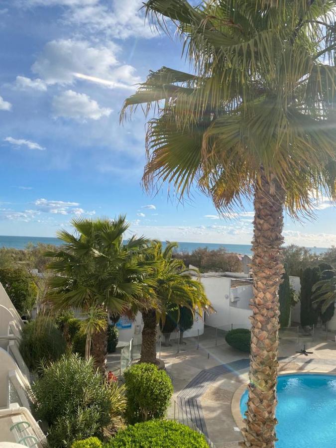 Le Cali, P2 Cabine Dans Une Residence Avec Piscine, Vue Mer Et Parking Prive 拉格朗德默特 外观 照片